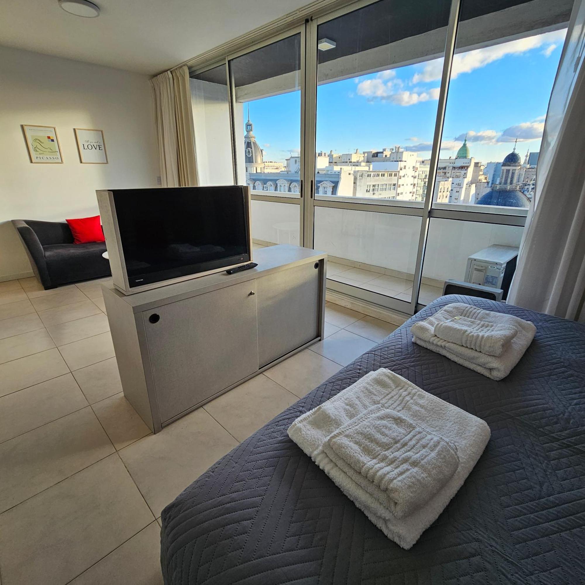 Centrico, Ideal Parejas, Vista Panoramica, Con Piscina Buenos Aires Quarto foto