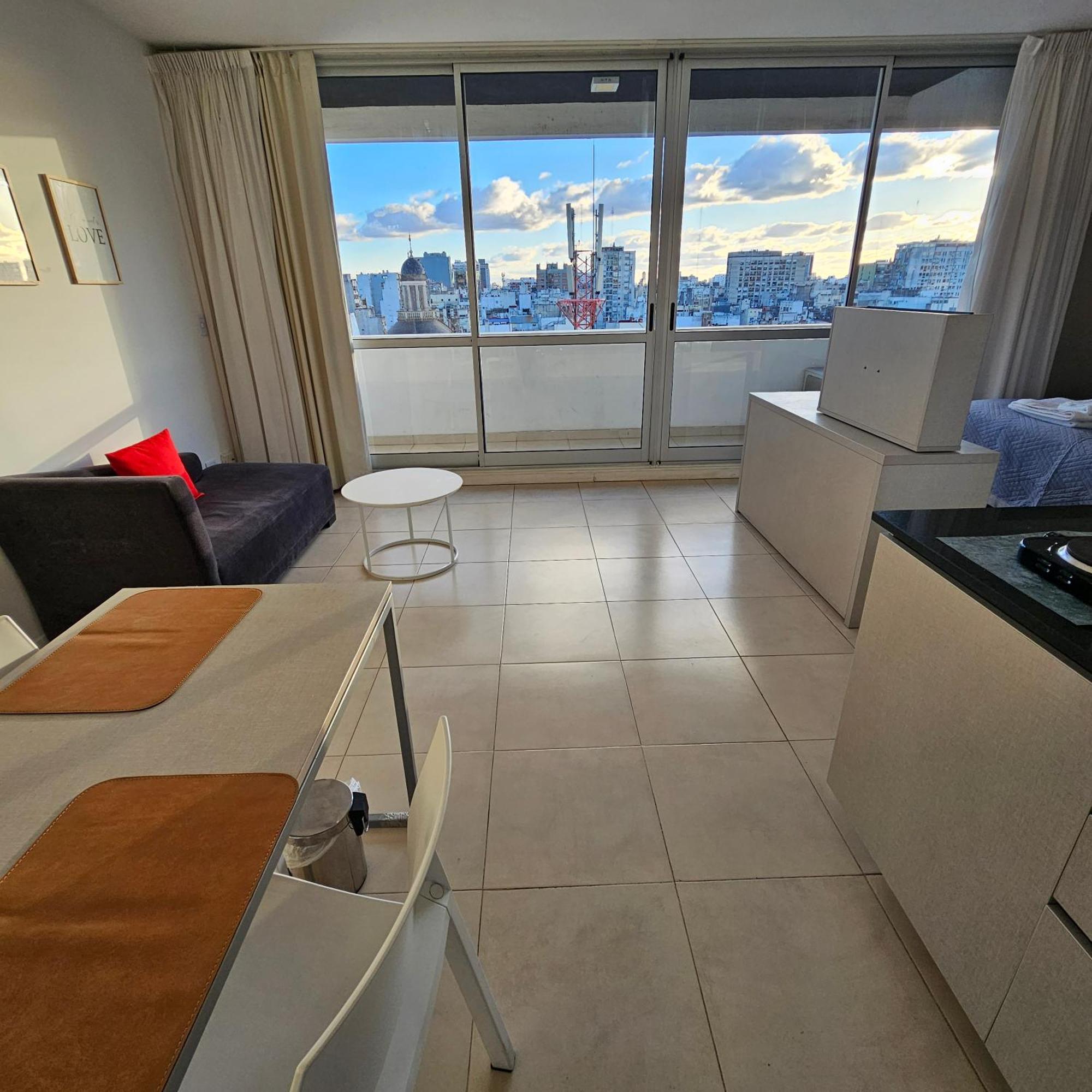 Centrico, Ideal Parejas, Vista Panoramica, Con Piscina Buenos Aires Quarto foto